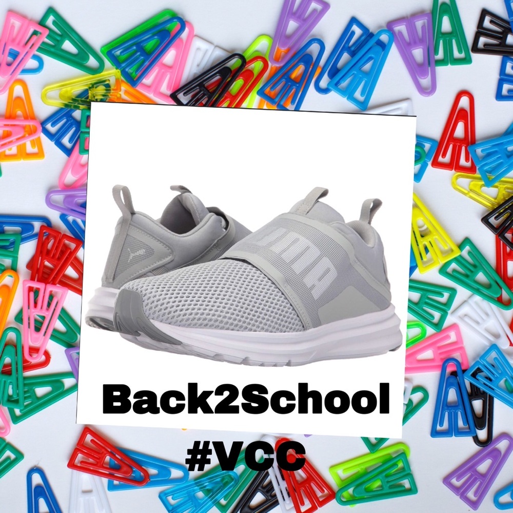 Puma Women's Enzo Strap Wn Sneaker⚫️